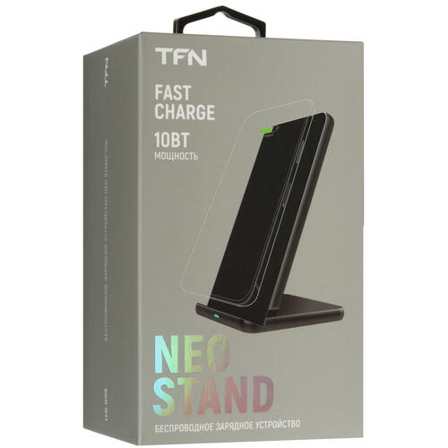 Купить Беспроводное зарядное устройство TFN Neo Stand черный  5465789. Характеристики, отзывы и цены в Донецке