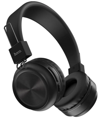 Купить Беспроводные/проводные наушники Hoco W25 черный 2019  5465079. Характеристики, отзывы и цены в Донецке