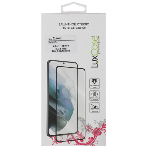 Купить Защитное стекло LuxCase для экрана POCO C71/ C75/ Xiaomi REDMI 14C/ A4/ A5  5492552. Характеристики, отзывы и цены в Донецке