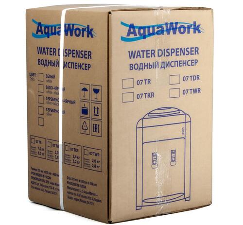 Купить Диспенсер Aqua Work 0.7TWR белый  5367665. Характеристики, отзывы и цены в Донецке