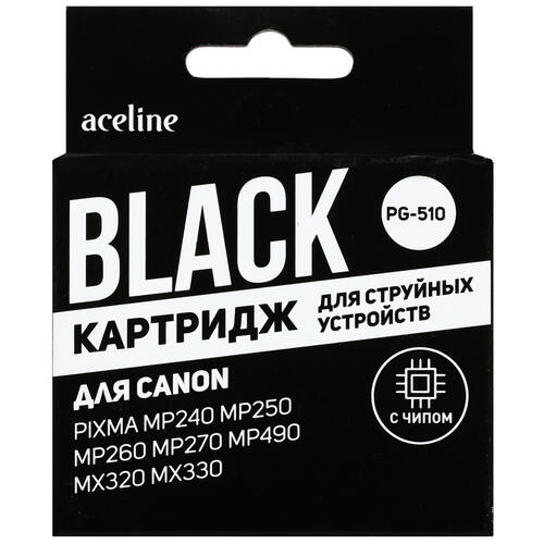 Купить Картридж Aceline NC-PG510BK черный  5028629. Характеристики, отзывы и цены в Донецке