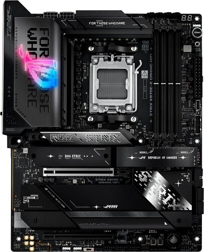 Купить Материнская плата ASUS ROG STRIX X870E-E GAMING WIFI  5495470. Характеристики, отзывы и цены в Донецке
