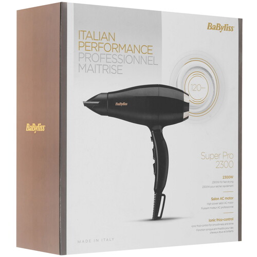Купить Фен BaByliss 6714Е черный/золотистый  9927830. Характеристики, отзывы и цены в Донецке