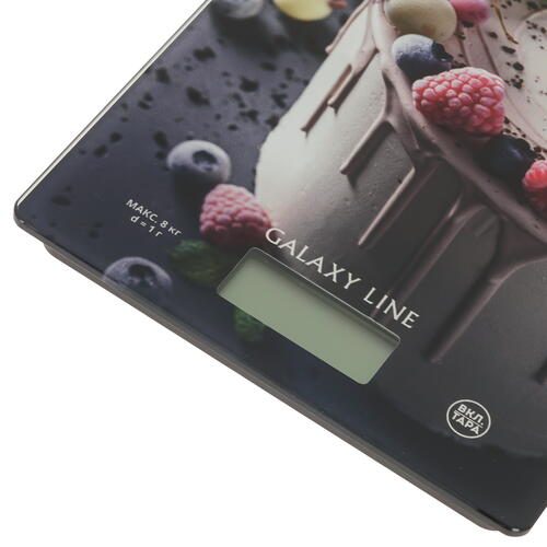 Купить Кухонные весы Galaxy LINE GL 2820 синий  9061367. Характеристики, отзывы и цены в Донецке