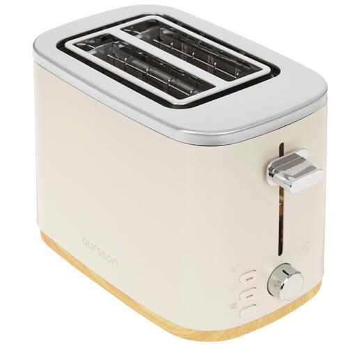 Купить Тостер Oursson TS2106/IV бежевый  9079233. Характеристики, отзывы и цены в Донецке