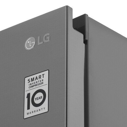 Купить Холодильник с морозильником   LG GA-B509MMZL серебристый  5051604. Характеристики, отзывы и цены в Донецке