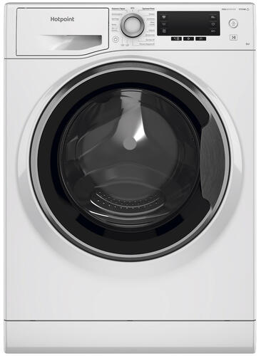 Купить Стиральная машина Hotpoint NSD 6239 S VE RU белый  9960650. Характеристики, отзывы и цены в Донецке