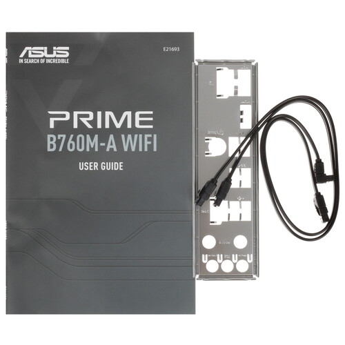 Купить Материнская плата ASUS PRIME B760M-A WIFI  5420860. Характеристики, отзывы и цены в Донецке