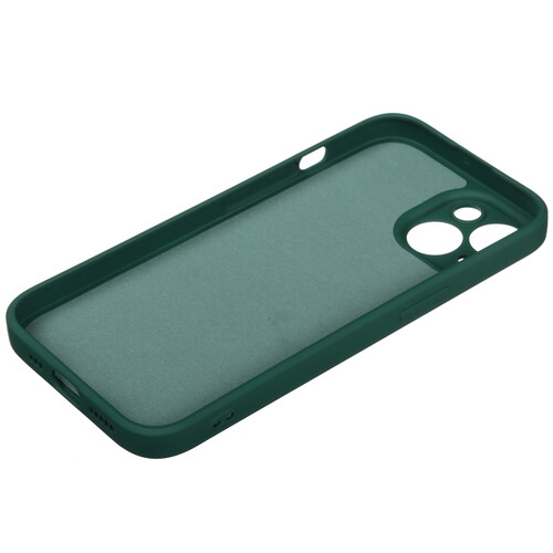 Купить Накладка  BoraSCO Microfiber Case для Apple iPhone 15 зеленый  5601825. Характеристики, отзывы и цены в Донецке