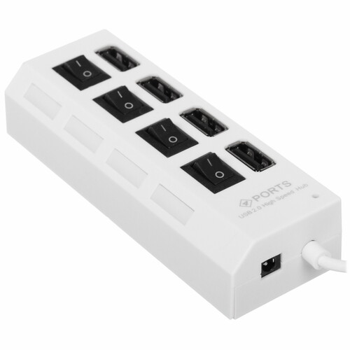 Купить USB-разветвитель Gembird UHB-243-ADW  5630964. Характеристики, отзывы и цены в Донецке