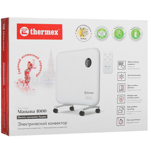 Конвектор THERMEX Manana 1000 Купить Конвектор THERMEX Manana 1000  9018185. Характеристики, отзывы и цены в Донецке