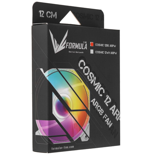 Купить Вентилятор Formula V Line COSMIC 12 ARPW  черный  5611492. Характеристики, отзывы и цены в Донецке