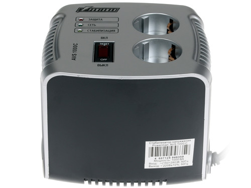Купить Стабилизатор напряжения PowerMan AVS 1000C  7908830. Характеристики, отзывы и цены в Донецке