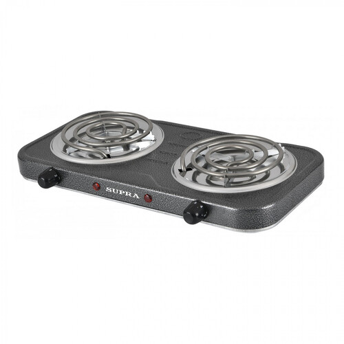 Купить Плита компактная электрическая SUPRA HS-211 серый  5354161. Характеристики, отзывы и цены в Донецке