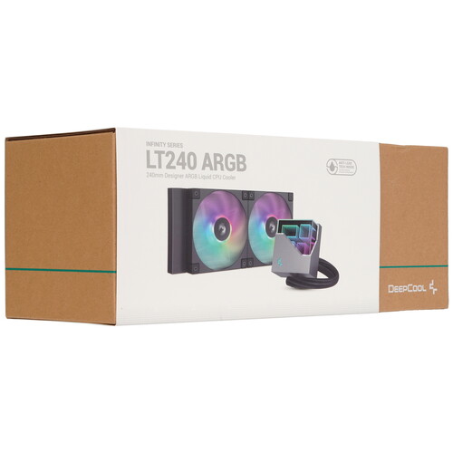 Купить Система охлаждения DEEPCOOL LT240 ARGB черная  5499038. Характеристики, отзывы и цены в Донецке
