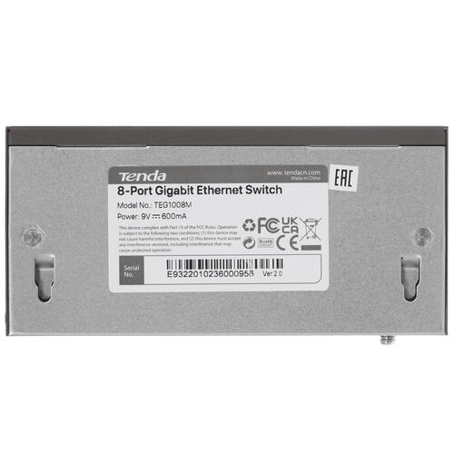 Купить Коммутатор Tenda TEG1008M  9914242. Характеристики, отзывы и цены в Донецке