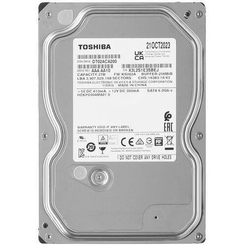 Купить 2 ТБ Жесткий диск Toshiba DT02 [DT02ACA200]  5425389. Характеристики, отзывы и цены в Донецке
