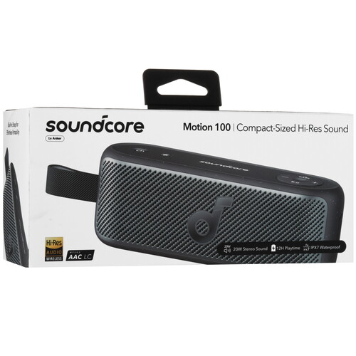 Купить Портативная колонка Anker Soundcore Motion 100, черный  5458946. Характеристики, отзывы и цены в Донецке