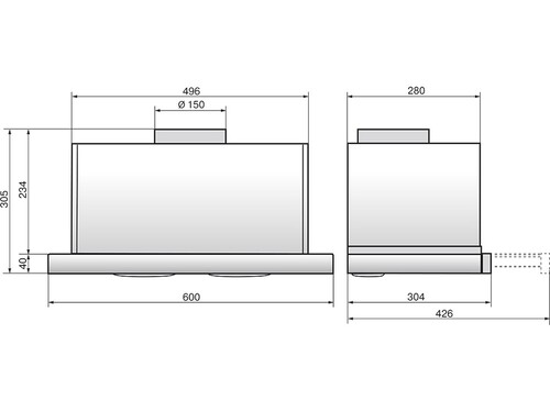 Купить Вытяжка телескопическая ELIKOR Интегра S2 60Н-700-В2Д серебристый/серебристый  1183427. Характеристики, отзывы и цены в Донецке