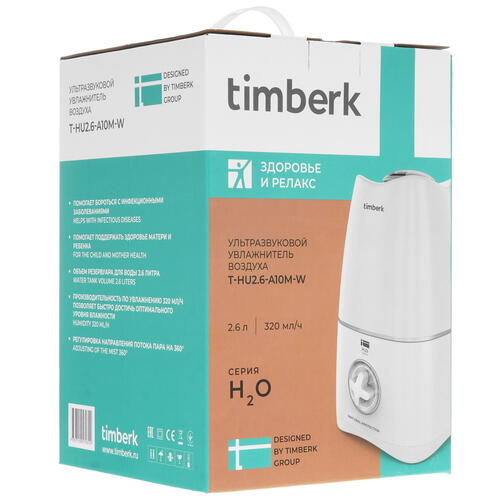 Купить Увлажнитель воздуха Timberk H2O A10M  9042260. Характеристики, отзывы и цены в Донецке