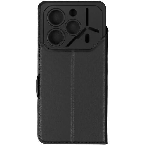 Купить Чехол-книжка  DF для Tecno POVA 6 Pro 5G черный  5456161. Характеристики, отзывы и цены в Донецке