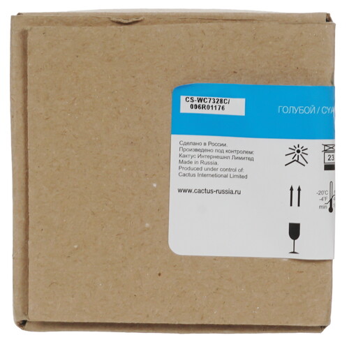 Купить Картридж лазерный Cactus CS-WC7328C голубой, с чипом  9065466. Характеристики, отзывы и цены в Донецке