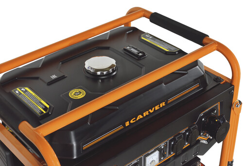 Купить Электрогенератор   бензиновый Carver PPG-10000Е  9100270. Характеристики, отзывы и цены в Донецке