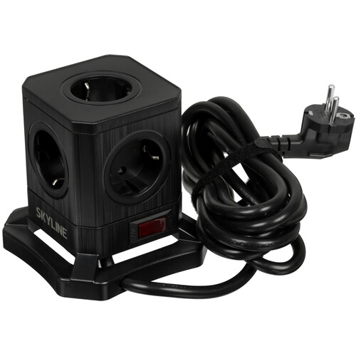 Купить Сетевой фильтр Skyline USP-730 черный  9197105. Характеристики, отзывы и цены в Донецке