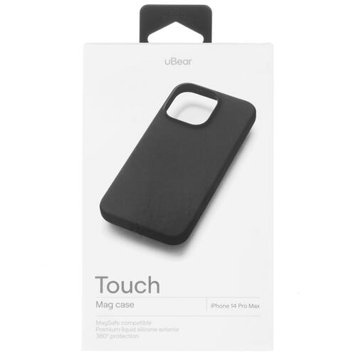 Купить Накладка  uBear Touch Mag Case для Apple iPhone 14 Pro Max черный  5086897. Характеристики, отзывы и цены в Донецке