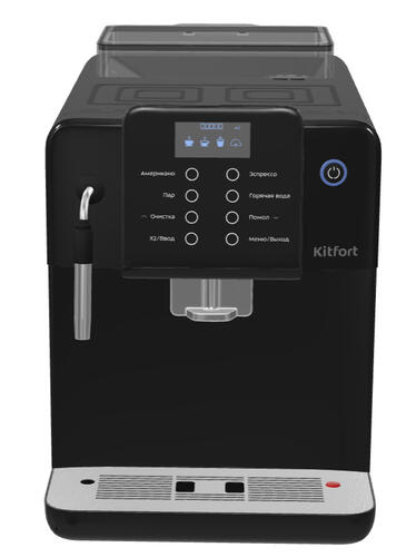 Купить Кофемашина автоматическая Kitfort КТ-7182 черный  9090982. Характеристики, отзывы и цены в Донецке