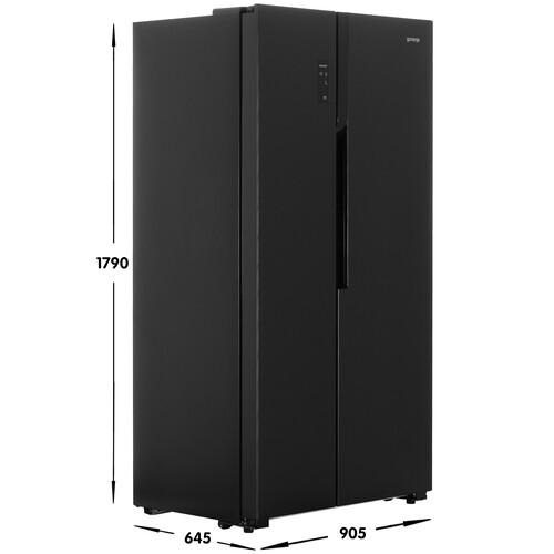 Купить Холодильник Side by Side   Gorenje NRS918EMB черный  5462655. Характеристики, отзывы и цены в Донецке