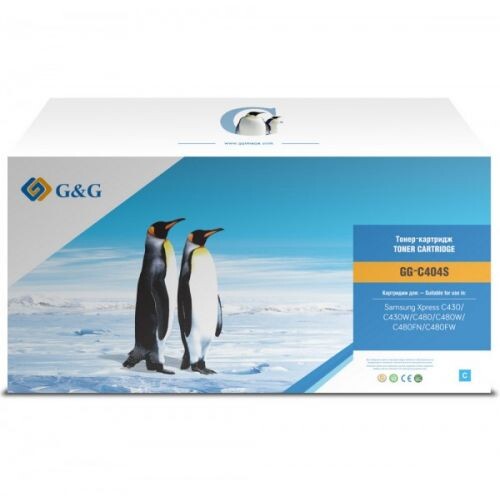 Купить Картридж лазерный G&G GG-C404S голубой  9914003. Характеристики, отзывы и цены в Донецке