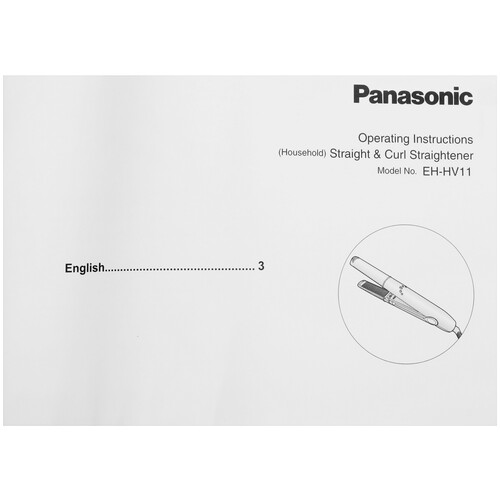 Купить Выпрямитель для волос Panasonic EH-HV11-P615  5463151. Характеристики, отзывы и цены в Донецке