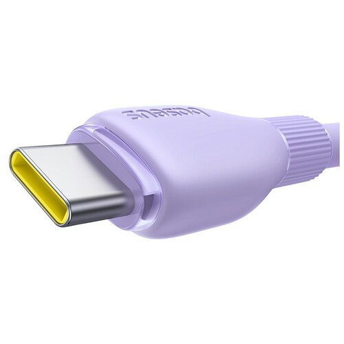 Купить Кабель круглый Baseus USB Type-C - USB Type-C фиолетовый 1 м  5627435. Характеристики, отзывы и цены в Донецке