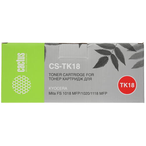 Купить Картридж лазерный Cactus CS-TK18 черный, с чипом  7937105. Характеристики, отзывы и цены в Донецке