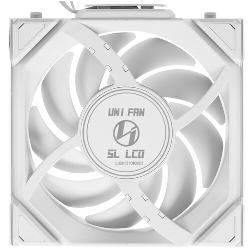 Купить Реверсный вентилятор LIAN LI UNI FAN SL WIRELESS LCD 120 Reverse Blade [G99.12RSLLCD1W1W.R0] белый  5604353. Характеристики, отзывы и цены в Донецке