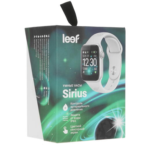 Купить Смарт-часы Leef Sirius  5018741. Характеристики, отзывы и цены в Донецке