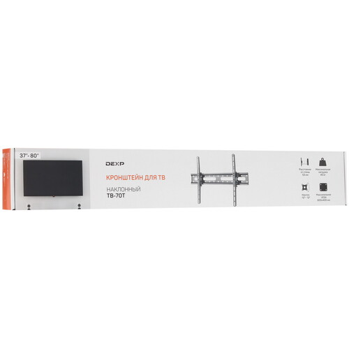 Купить Кронштейн для ТВ DEXP TB-70T черный  5429633. Характеристики, отзывы и цены в Донецке