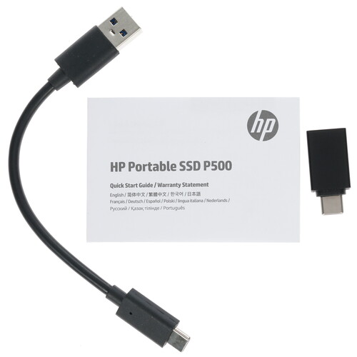 Купить 500 ГБ Внешний SSD HP P500  1616755. Характеристики, отзывы и цены в Донецке
