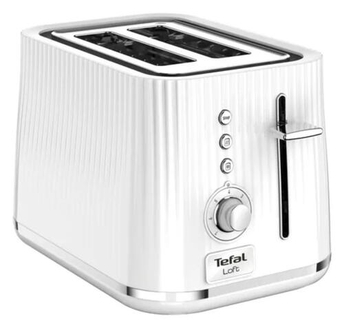 Купить Тостер Tefal TT761138 белый  9071488. Характеристики, отзывы и цены в Донецке