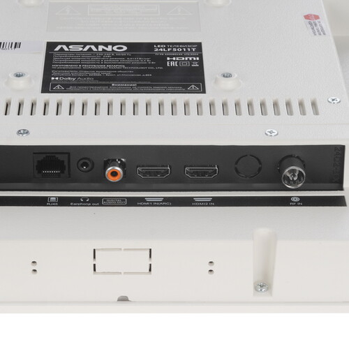Купить 23.8" (60 см) Телевизор Asano 24LF5011T белый  9225861. Характеристики, отзывы и цены в Донецке