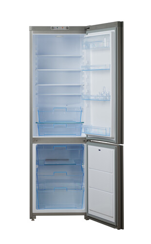 Купить Холодильник с морозильником   ОРСК-175 MI glass серый  9280741. Характеристики, отзывы и цены в Донецке