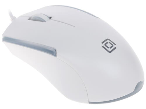 Купить Мышь проводная Oklick 245M белый  1152106. Характеристики, отзывы и цены в Донецке