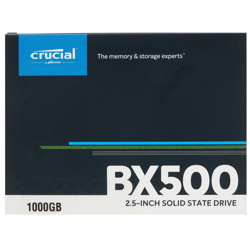 Купить 1000 ГБ 2.5" SATA накопитель Crucial BX500  1615452. Характеристики, отзывы и цены в Донецке