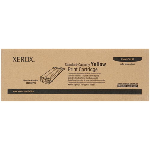 Купить Картридж лазерный Xerox 113R00721 желтый, с чипом  0116754. Характеристики, отзывы и цены в Донецке