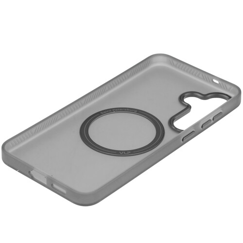 Купить Накладка  VLP Moon Case для Samsung Galaxy S25+ черный/прозрачный  5613339. Характеристики, отзывы и цены в Донецке