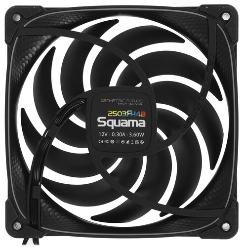 Купить Реверсный вентилятор Geometric Future Squama 2503RB-14 [1F2503R114000] черный  9227132. Характеристики, отзывы и цены в Донецке