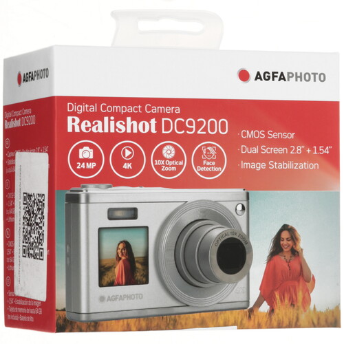 Купить Компактный фотоаппарат AgfaPhoto DC9200 серебристый  5621578. Характеристики, отзывы и цены в Донецке