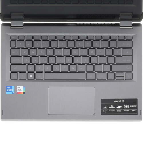 Купить 14" Ноутбук Acer Aspire 5 A514-56M-76LD серый  5494305. Характеристики, отзывы и цены в Донецке