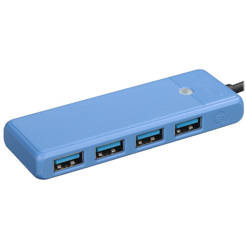 Купить USB-разветвитель ORICO PAPW4A-C3-015-BL-EP  5471115. Характеристики, отзывы и цены в Донецке